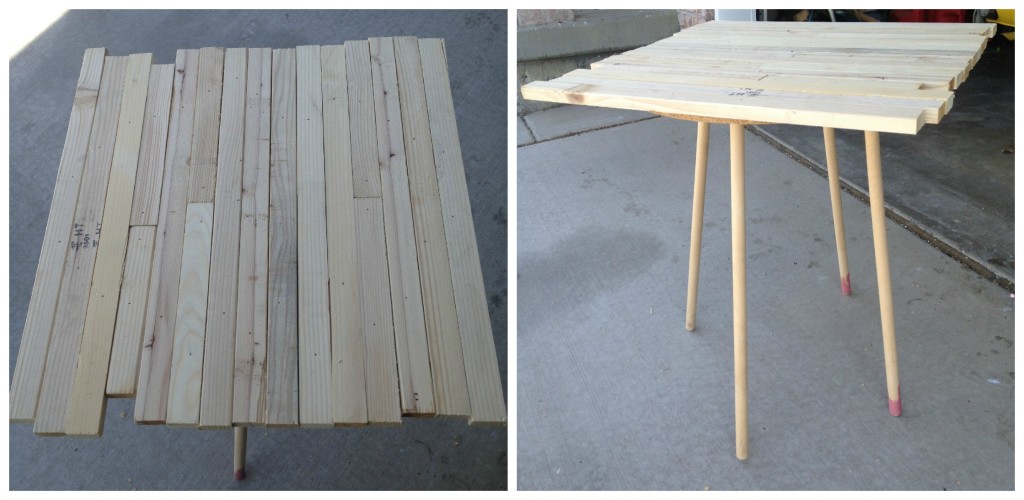 DIY Porch Table