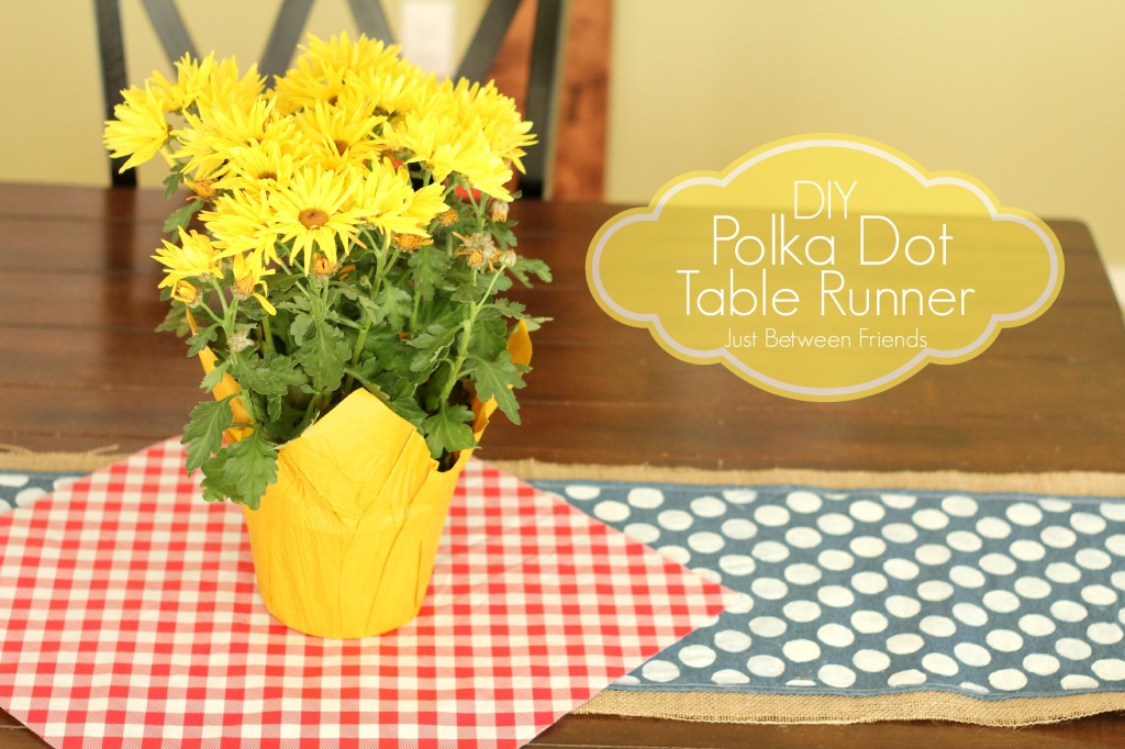 Polka Dot Table Runner 4
