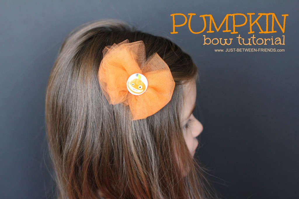 Pumpkin Bow Tutorial