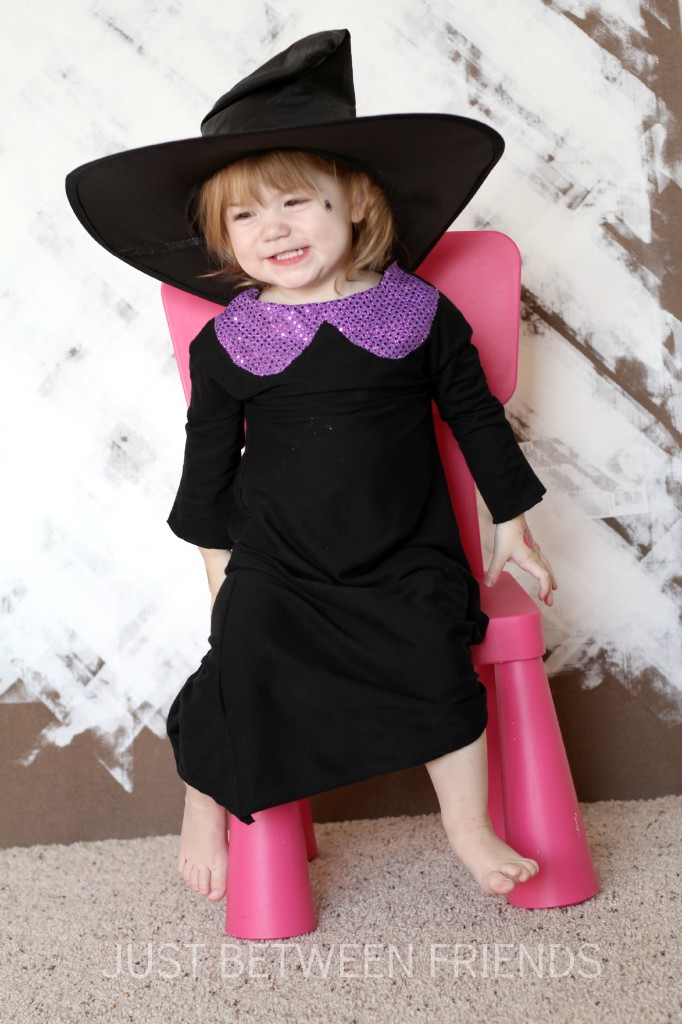 Toddler Witch Costume 2