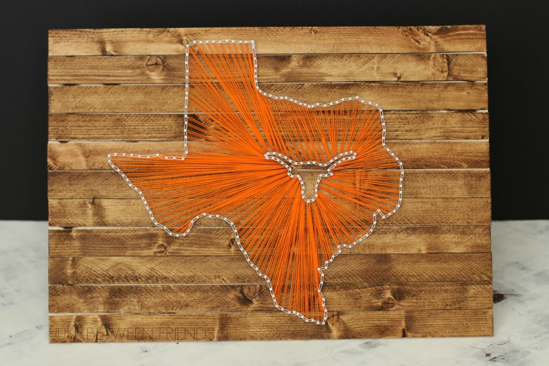 State String Art | Texas Longhorn Style - Just Jonie